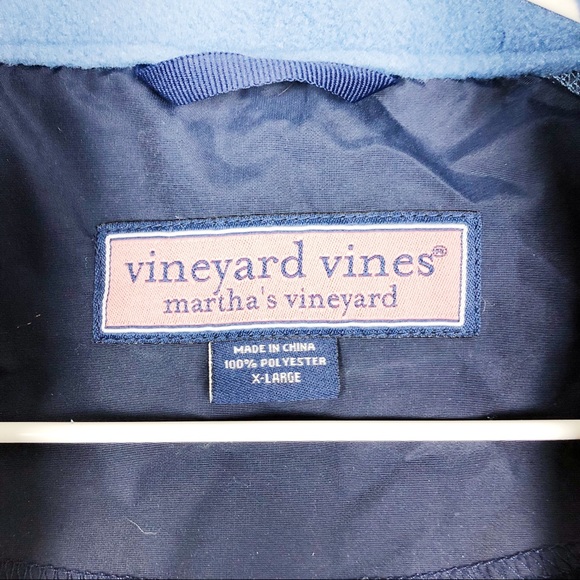 Vineyard Vines Light Blue Fleece Vest XL - Picture 5 of 6